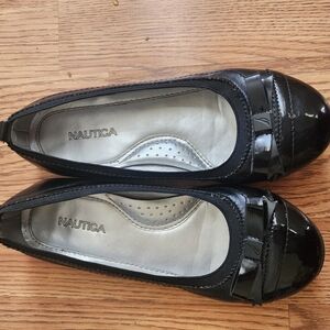 Nautica Kids Black Ballet Flats